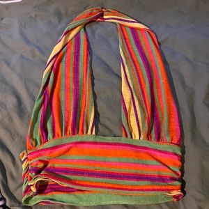 Multicolor bralette top